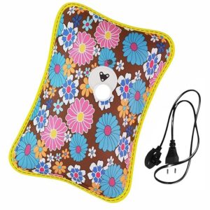 electric hot water bag for pain relief | rechargeable heating pad for back, neck, shoulder, knee & cramps | portable heat therapy with fast heating